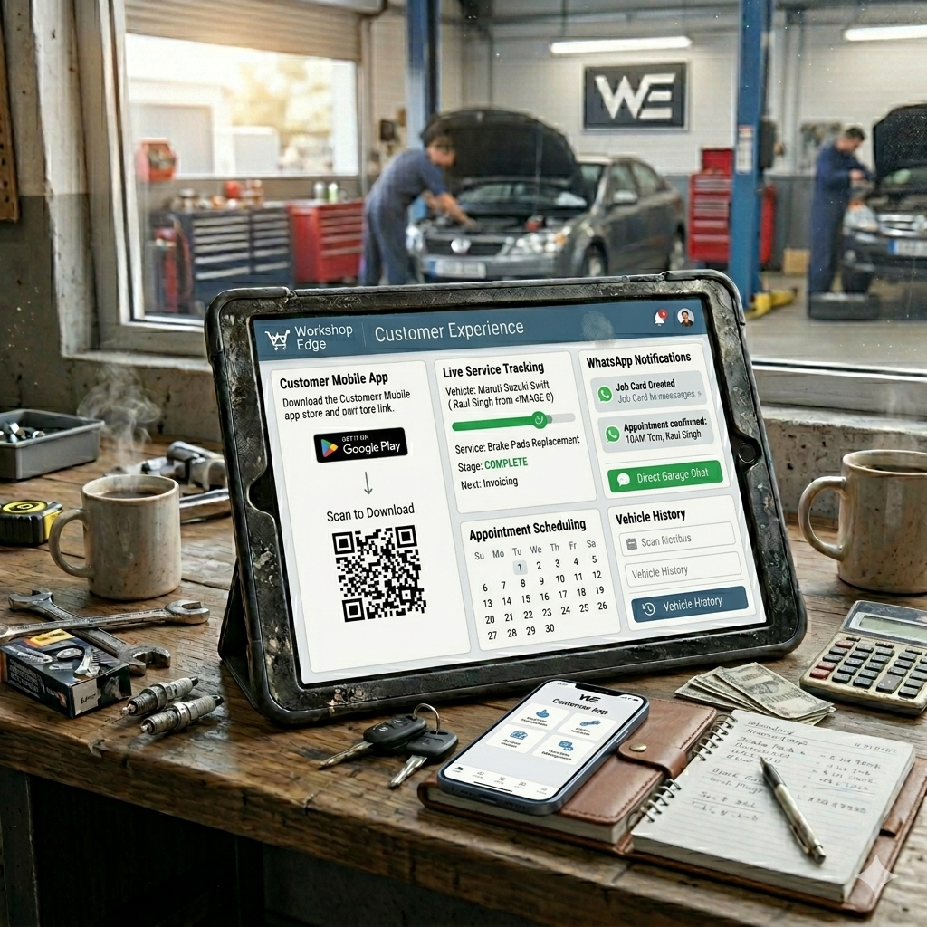 WorkshopEdge – Workshop & Garage Management Software for Auto Repair Shops